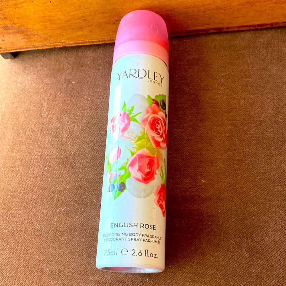 Yard key English Rose body spray 2.6 oz
